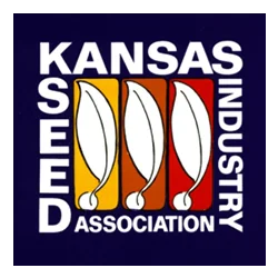 Kansas Seed Industry Association logo, representing the advancement of seed development and agriculture in Kansas