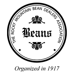 Rocky Mountain Bean Dealers Association logo, representing the trade and quality standards of bean growers in the Rocky Mountain region