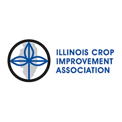 Illinois Crop Improvement Association logo, dedicated to improving crop yields and agricultural practices in Illinois