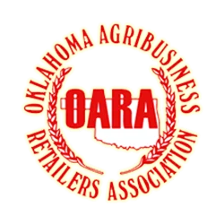 Oklahoma Agribusiness Retailers Assocation logo, representing crop quality enhancement and agricultural progress in Oklahoma