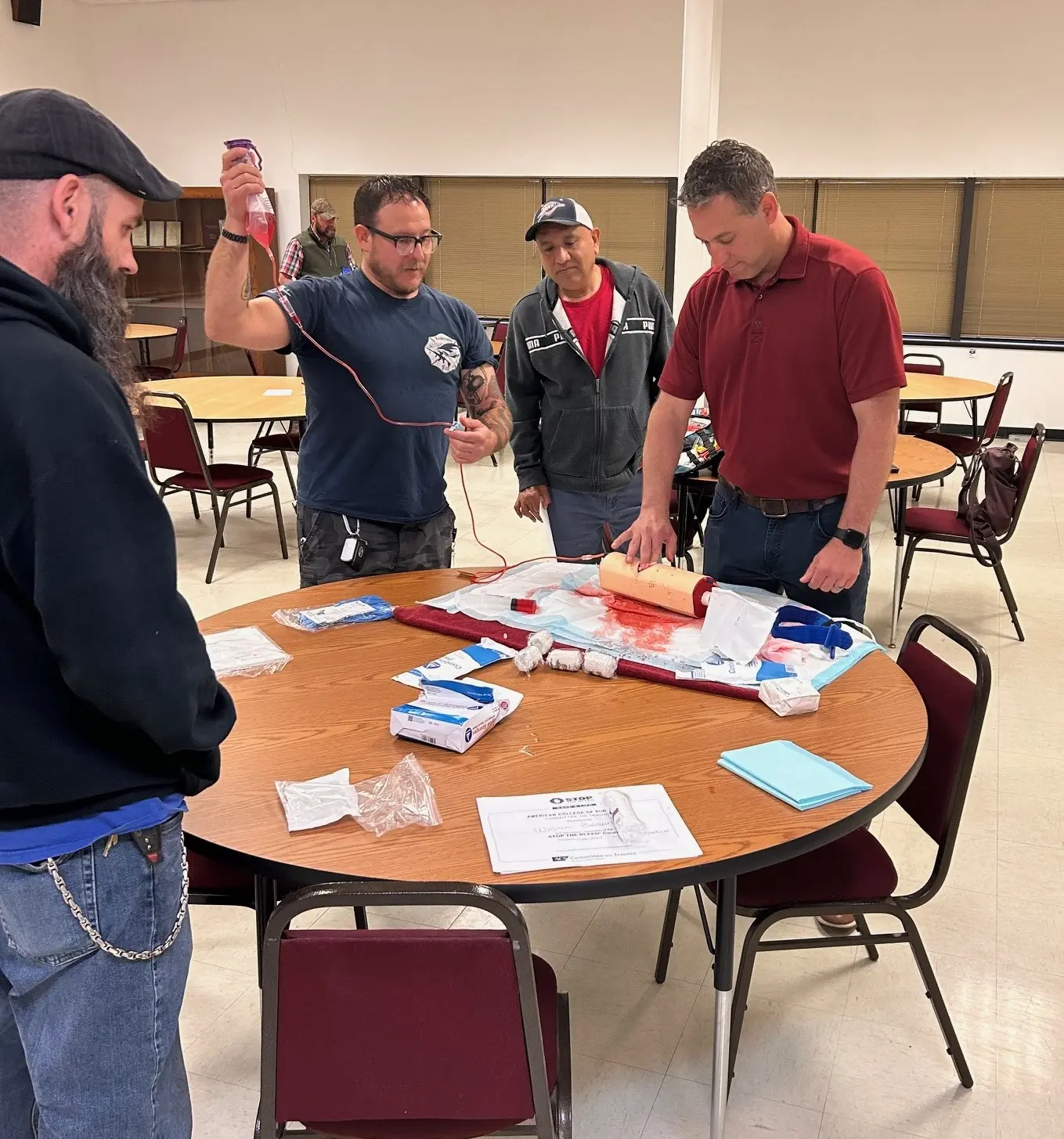 Training First Aid